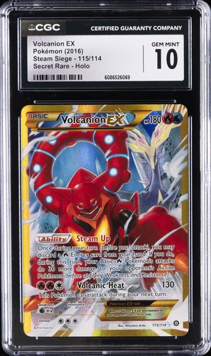 Volcanion-EX graded CGC 10 for sale on eBay
