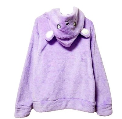 NEW Sanrio Baku Zip Hoodie Size M Purple Kuromi | eBay