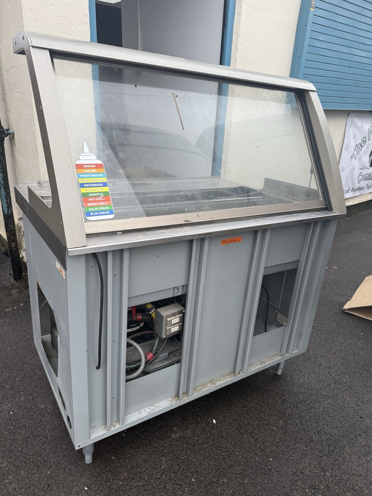 Subway Serve Over Fridge / Salad Bar