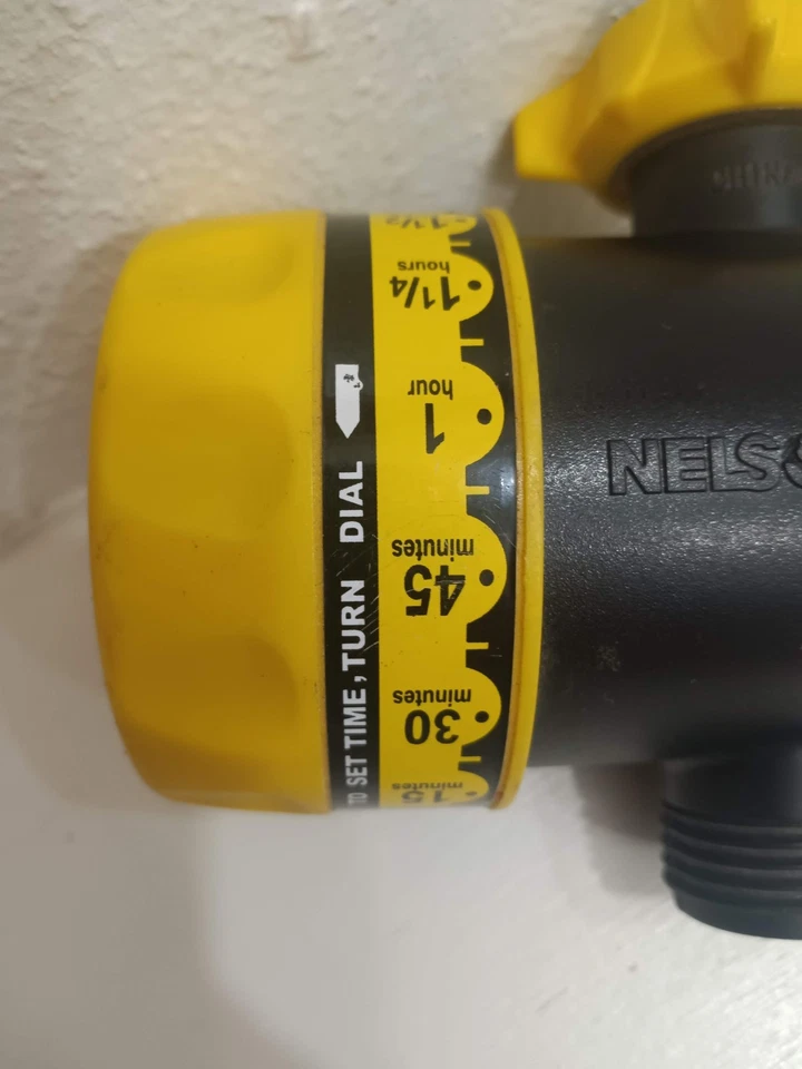 Temporizador de agua de apagado Nelson 1 manual Foto 2 de 4