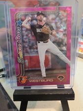 2025 Topps Series 1 - Future Stars Jordan Westburg #142 Pink Diamante Foil