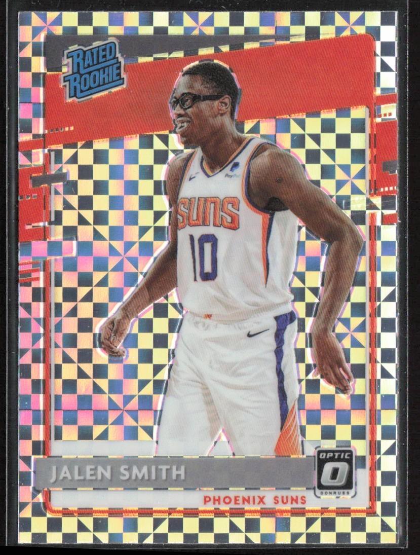 Jalen Smith 2020-21 Panini Donruss Optic- Rated Rookie Checkerboard #160 Suns RC