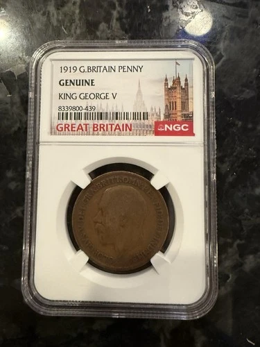 NGC 1919 Great Britain penny King George V