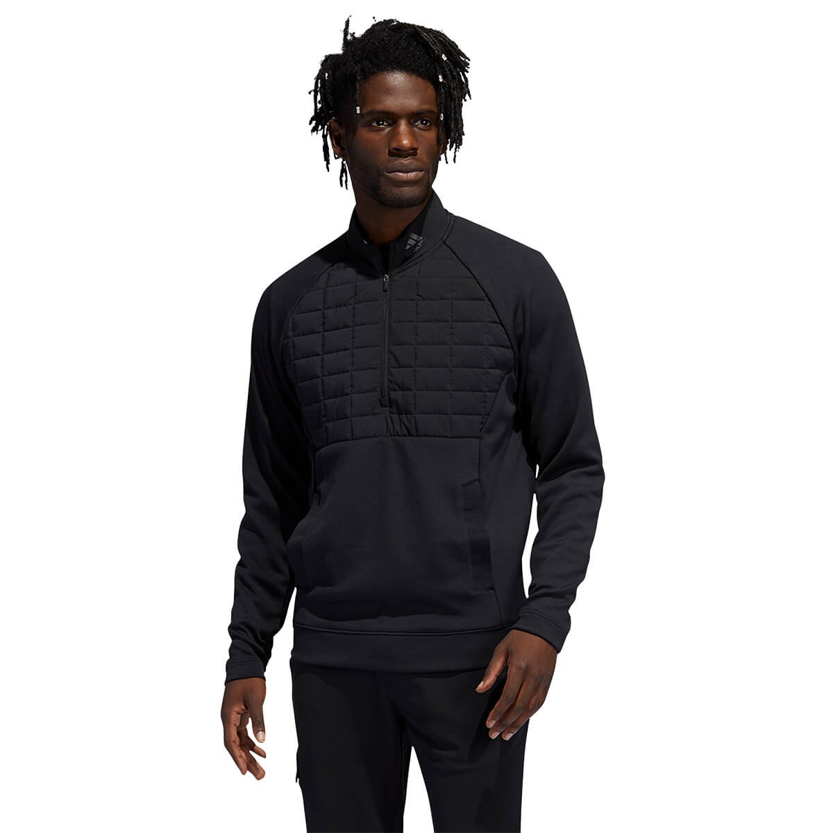 adidas Golf Mens Frostguard 1/4 Zip Water Repellent Jacket – 41% Off RRP