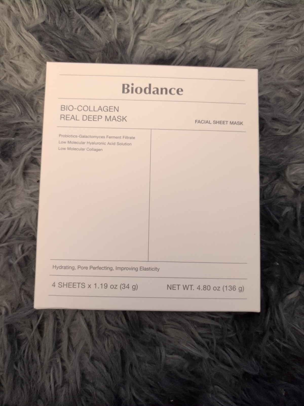 BIODANCE Bio-Collagen Real Deep Mask Facial Sheets Hydrating - 4 Pack - Exp 8/27