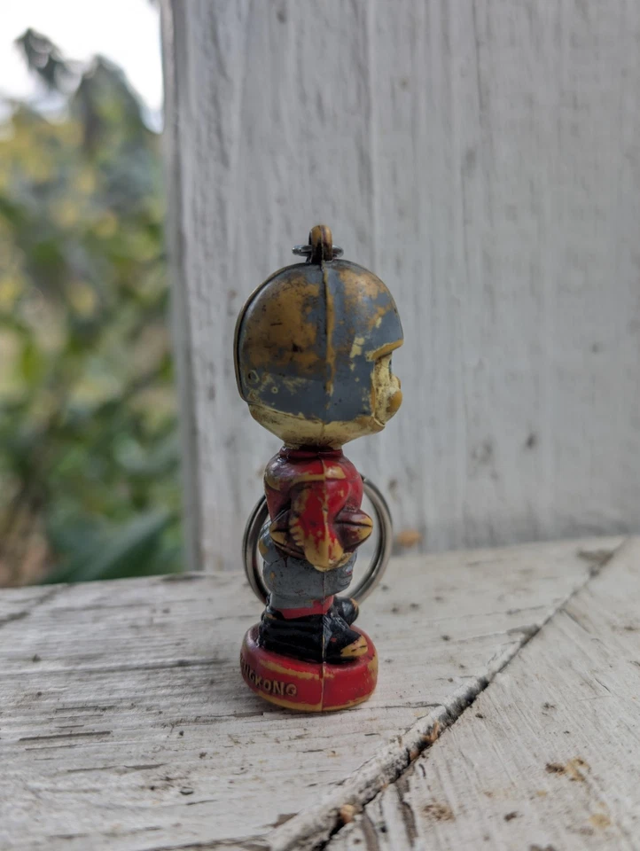 RARE! 1960S Ohio State Football Keychain Mascot VINTAGE Rubber OSU Buckeyes - Image 2 of 4