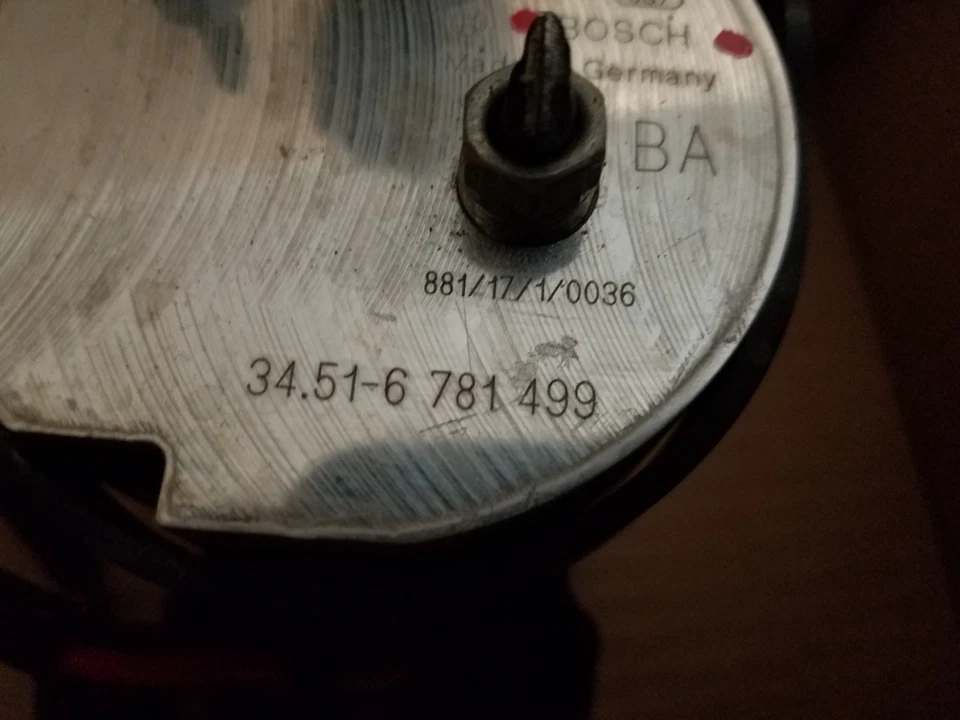 94-08 BMW E38 E66 E65 525I 750I ABS FRENO TRACCIÓN CONTROL DSC COMPRESOR BOMBA Foto 4 de 4