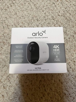SEALED NEW Arlo Ultra 3rd Gen 4K HDR Add On Security Camera Wireless Outdoor Cam