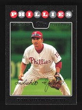 Tadahito Iguchi Philadelphia Phillies Topps 2008 Black #184 SN /57