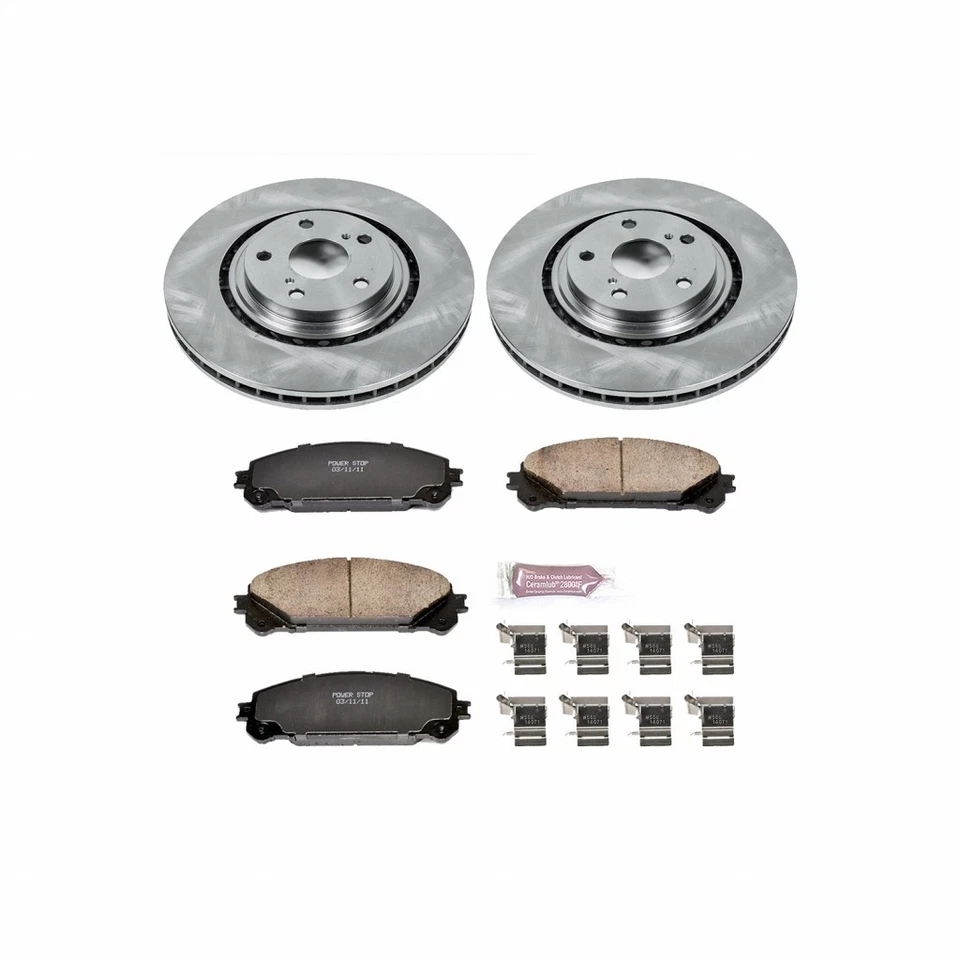 Kit de frenos Power Stop para Toyota Highlander 2008-2013 trasero Autospecialty Foto 2 de 4