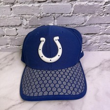 NFL Indianapolis Colts New Era 39Thirty Fitted Hat, Medium-Large Blue