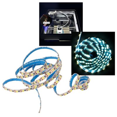 3D Printers LED Light Strips for Bamboo Lab X1 3D Printers for Better Visible