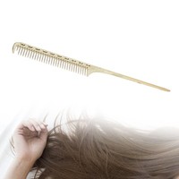 Professionelle Rat Tail Haar Kamm Salon Friseur Styling Kamm Barber Kamm Gold
