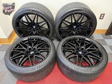 OEM 21/22" BMW 818M F95 F96 X5M X6M X5 X6 G05 G06 Wheels Rims Tires Gloss Black