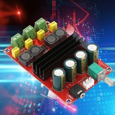DC12-24V High Power 2 100W Channel Digital Amplifier Audio Board Stereo Amp  