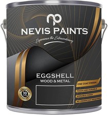 NEVIS PREMIUM Quick Dry Eggshell SATIN MATT 2.5L 750ml Wood Metal Paint