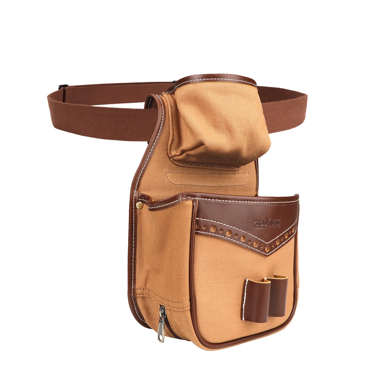Skeet Trap Shooting Ammo Case Belt Carrier Bag Spent Shell Carry Pouch-TOURBON