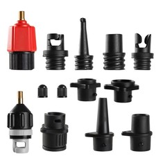 Inflatable SUP Pump Adaptor, Paddle Board SUP Valve Adapter with 9 Standard C...