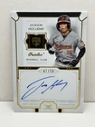 2024 Topps Definitive Jackson Holliday Rookie On Card Auto Gold /50 SSP