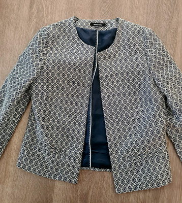 festlicher kurz Blazer/ Bolero von More&More Gr. 38 ungetragen Brokatmuster neu