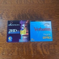 Verbatim Datalife  Imation Lot MF-2HD 3.5" Floppy Disks 10 Pack Each 1.44 MB