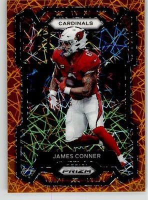 James Conner 2023 Panini Prizm Lazer 5 Arizona Cardinals