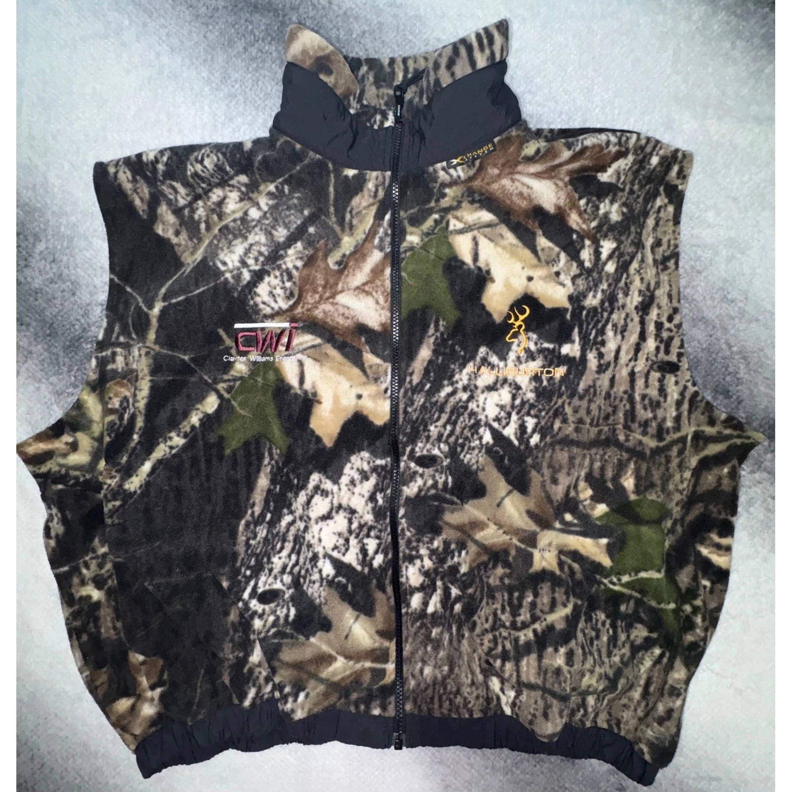 (B3) Browning Mens Camo Fleece Vest XL X-Change System Halliburton CWI 305-731
Opens in a new window