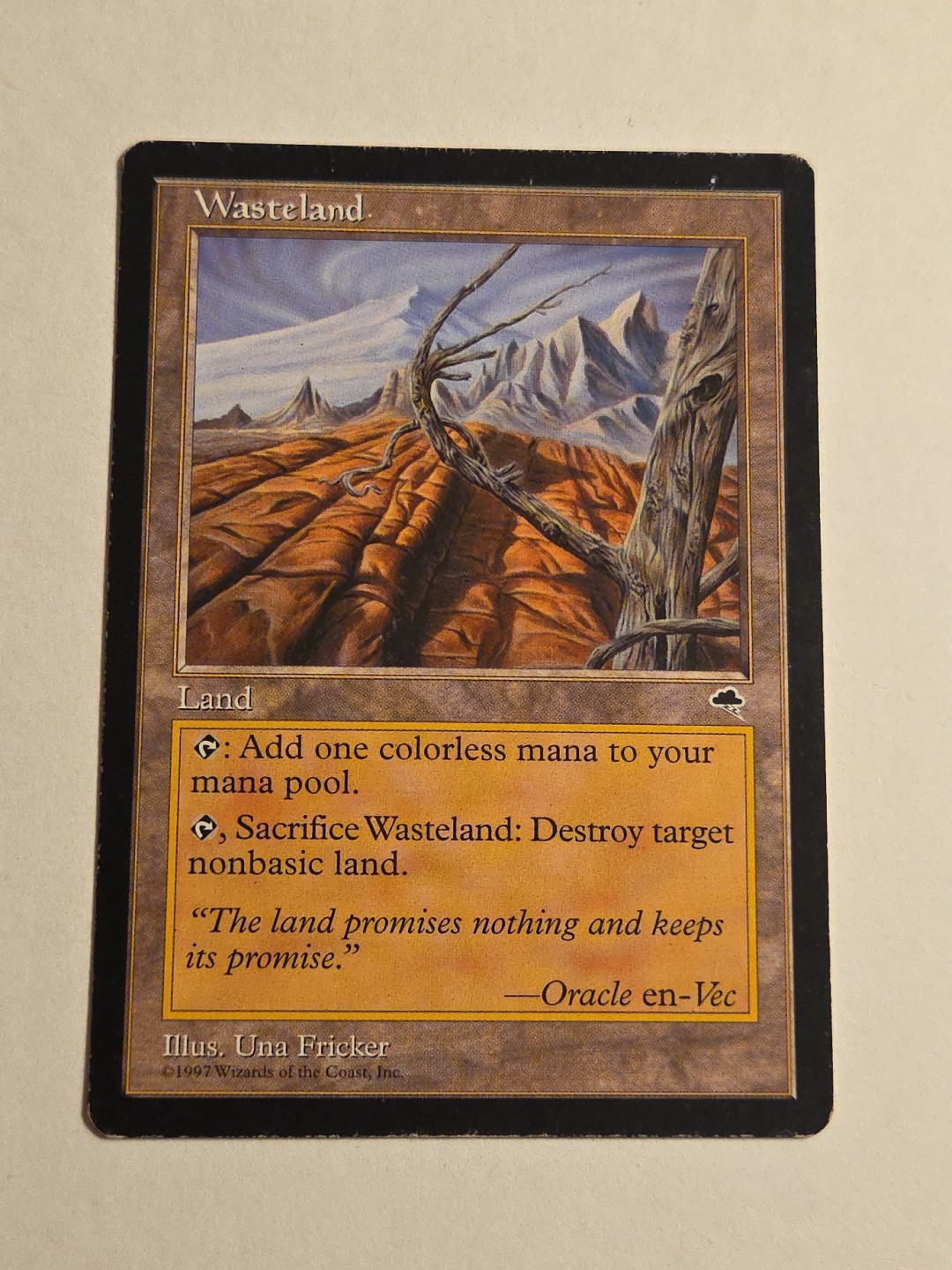 Wasteland X1 TMP MTG Tempest HP