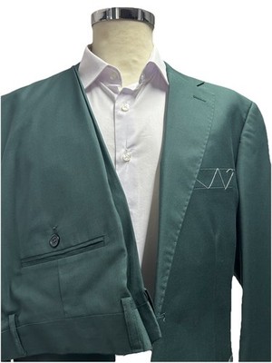 HERREN KLEID MADE IN ITALY GRÜN GUCCI FRISCHE LEICHTE WOLLE 46 48 50 52 54 56 58 60
