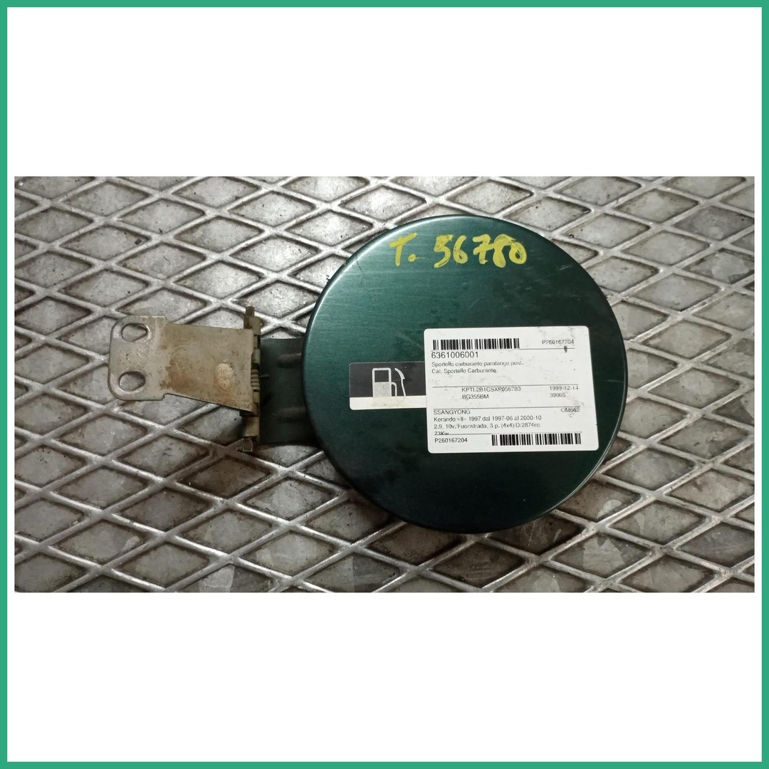 Sportello Carburante Ssangyong Korando II 6361006001 1997 2000 Originale Usato