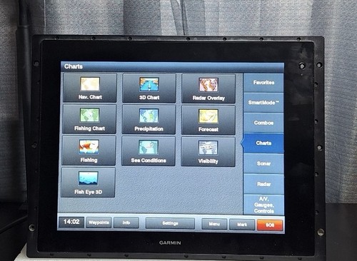 Garmin GPSMAP 8215 MFD Touchscreen Chart plotter | eBay