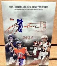 Topps 2024 Signature Class Football Retail Box 42 Cards Insert NFL