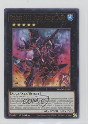 Number C101: Silent Honor DARK 1st Ed. YuGiOh Gold Series: Maximum #MAGO-EN061