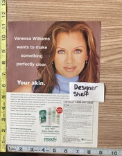Vanessa Williams For Proactiv Products 2003 Print Advertisement