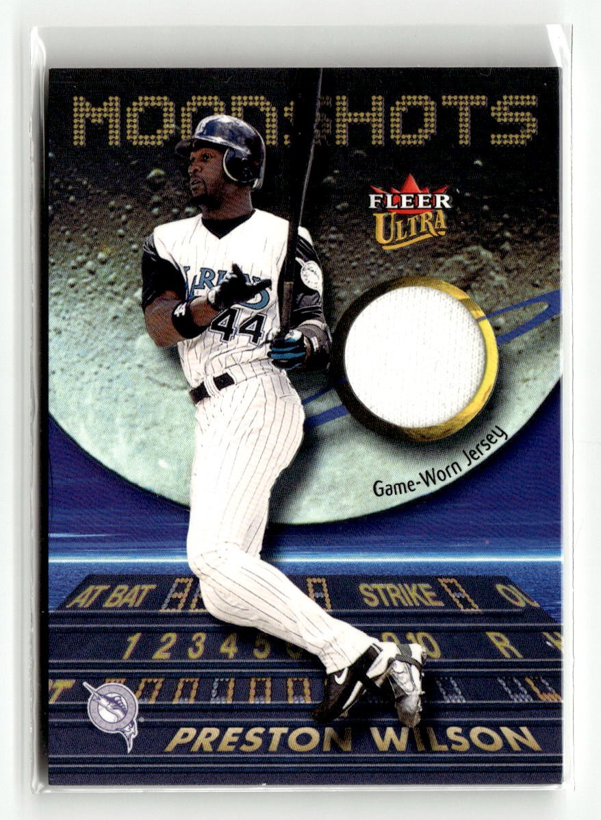 2003 Ultra #NNO Preston Wilson Moonshots Memorabilia RELIC PATCH