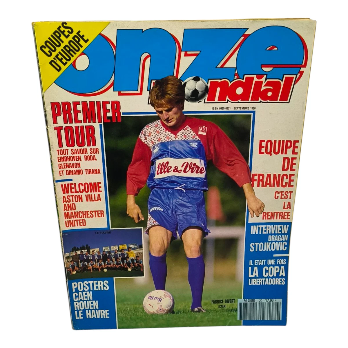 MAGAZINE FOOTBALL ONZE MONDIAL N° 201 EN BON ETAT AVEC FICHES