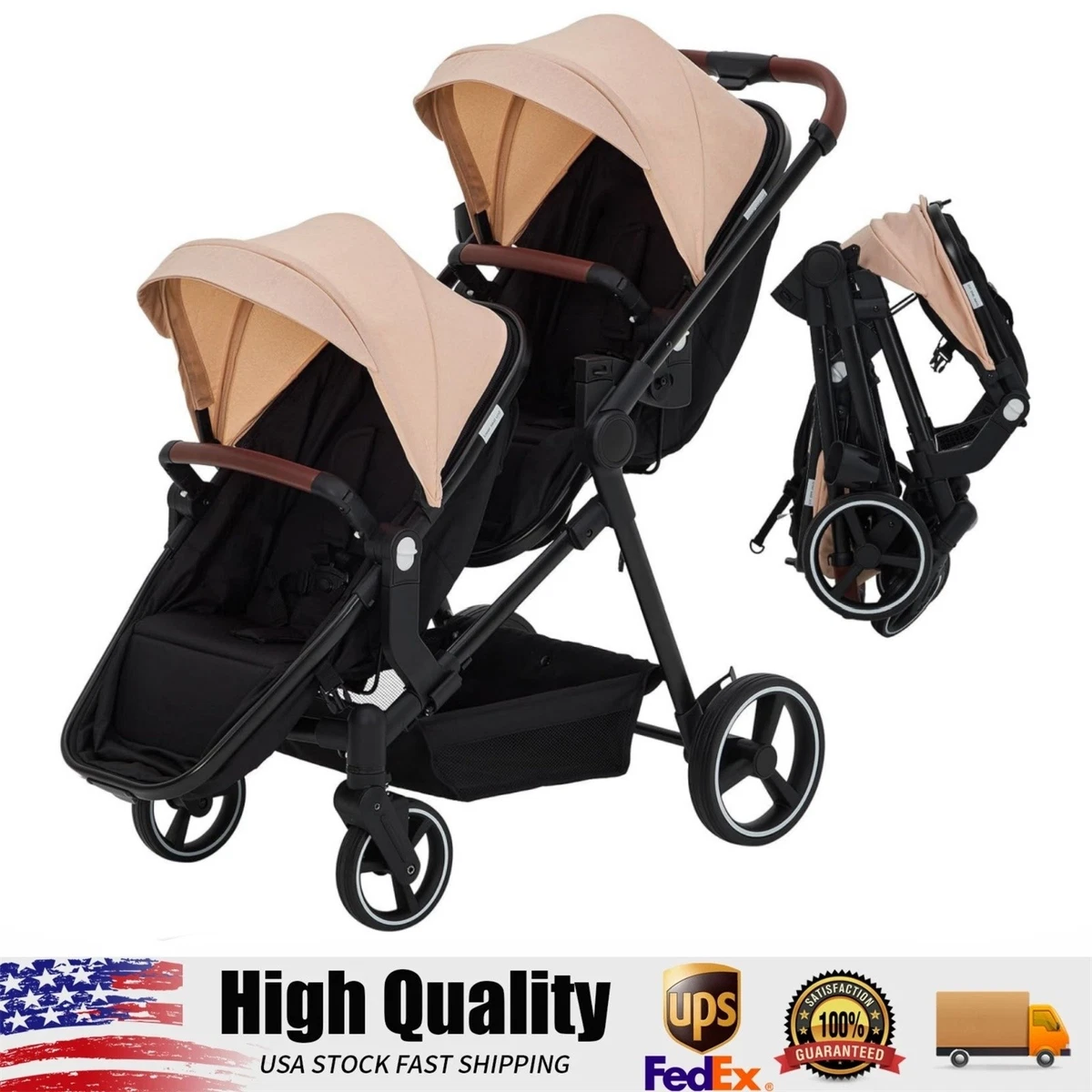 Double Seat Strollers for sale - eBay