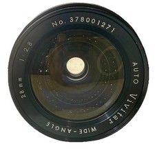 Vivitar Auto Focus Wide Angle 28mm 1:2.8 Lens No 378001271