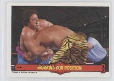1985 Pro Wrestling Stars Davey Boy Smith Brutus The Barber Beefcake #74 8qm