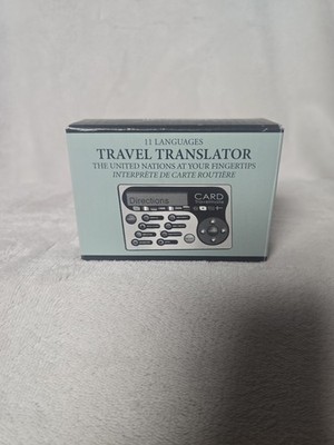 11 Language Travel Translator