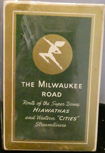 Railroad Playing Cards Deck CMStP&P  Chicago Milwaukee Saint Paul Pacific Sealed