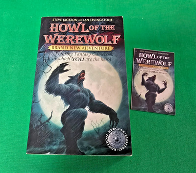 Howl of the Werewolf ***VGC SPECIAL EDITION!!*** Fighting Fantasy Wizard #2