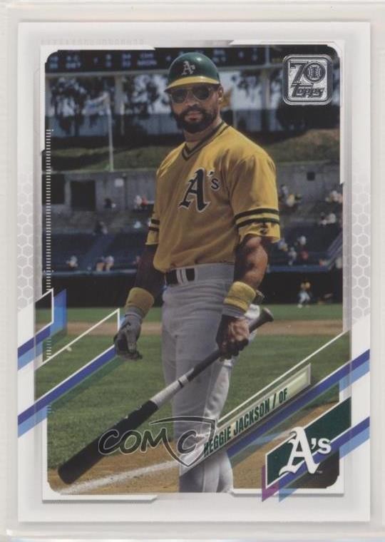 2021 Topps Legend Variation SP Legend Variation Reggie Jackson #509 HOF 6bz