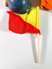 2 Vintage 1964 Hasbro GI Joe Sailor #7607 Navy Attack Set Pair Semaphore Flags