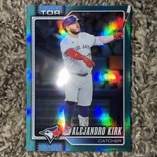 2026 Topps Series 1 Alejandro Kirk Aqua Foil SP #301 