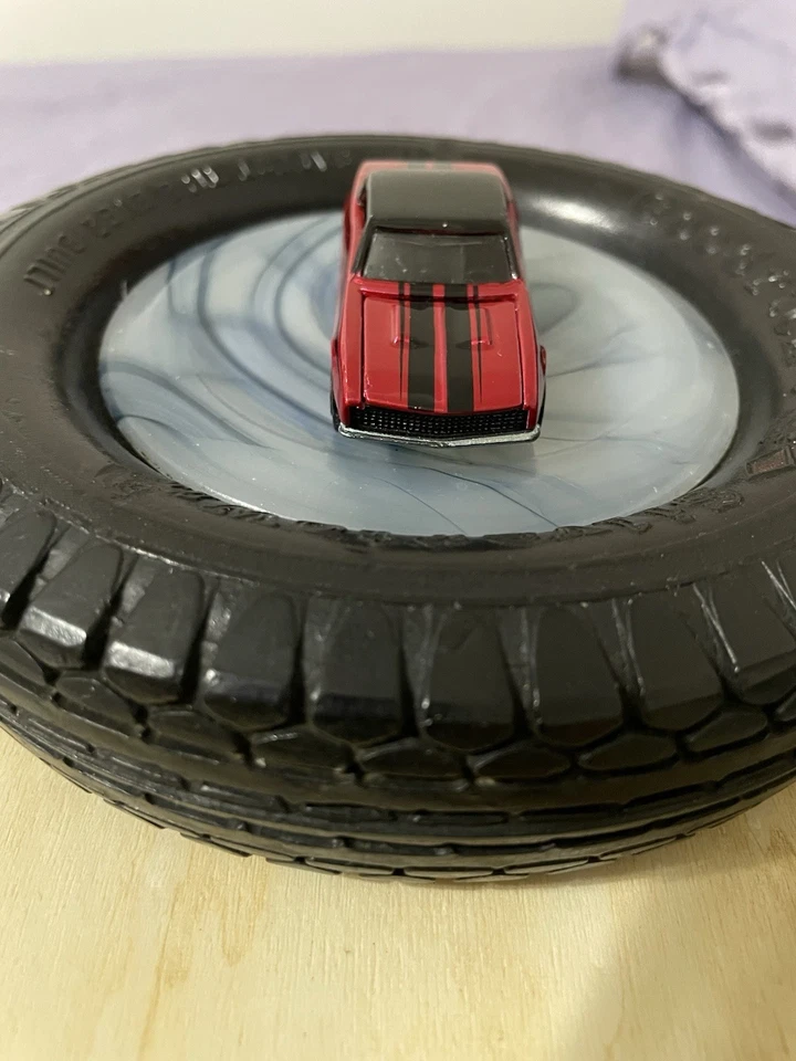 CAMARO HOT WHEELS 67 ROJO OSCURO/NEGRO RAYAS SUPERIORES 40 ANIVERSARIO ¡HERMOSO COMO NUEVO! Foto 2 de 4