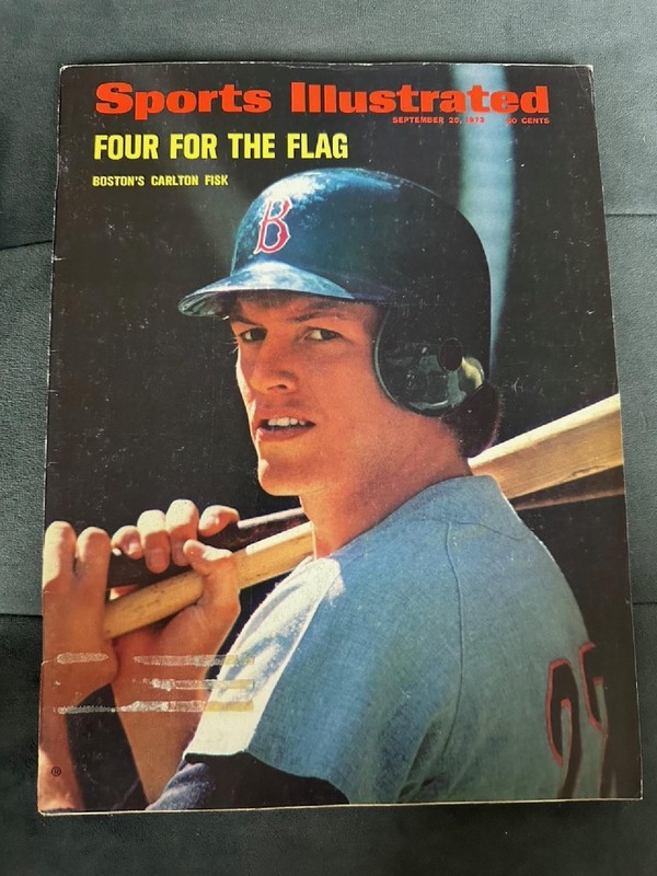 Carlton Fisk Sports Illustrated, September 25, 1972
