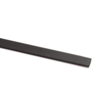 Hosco Black Plastic Guitar Binding (1.5 mm, 7 mm)