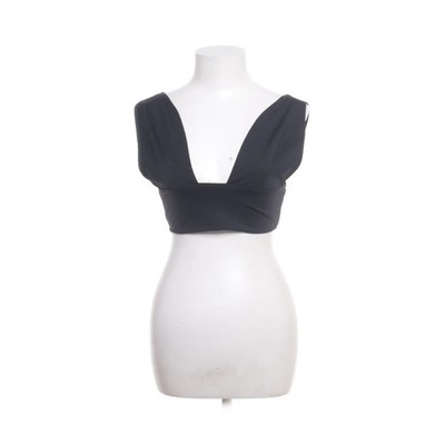 Vatkali, Crop Top, Größe: 38, Schwarz, Elasthan/Polyamid, Einfarbig, Damen #yBn