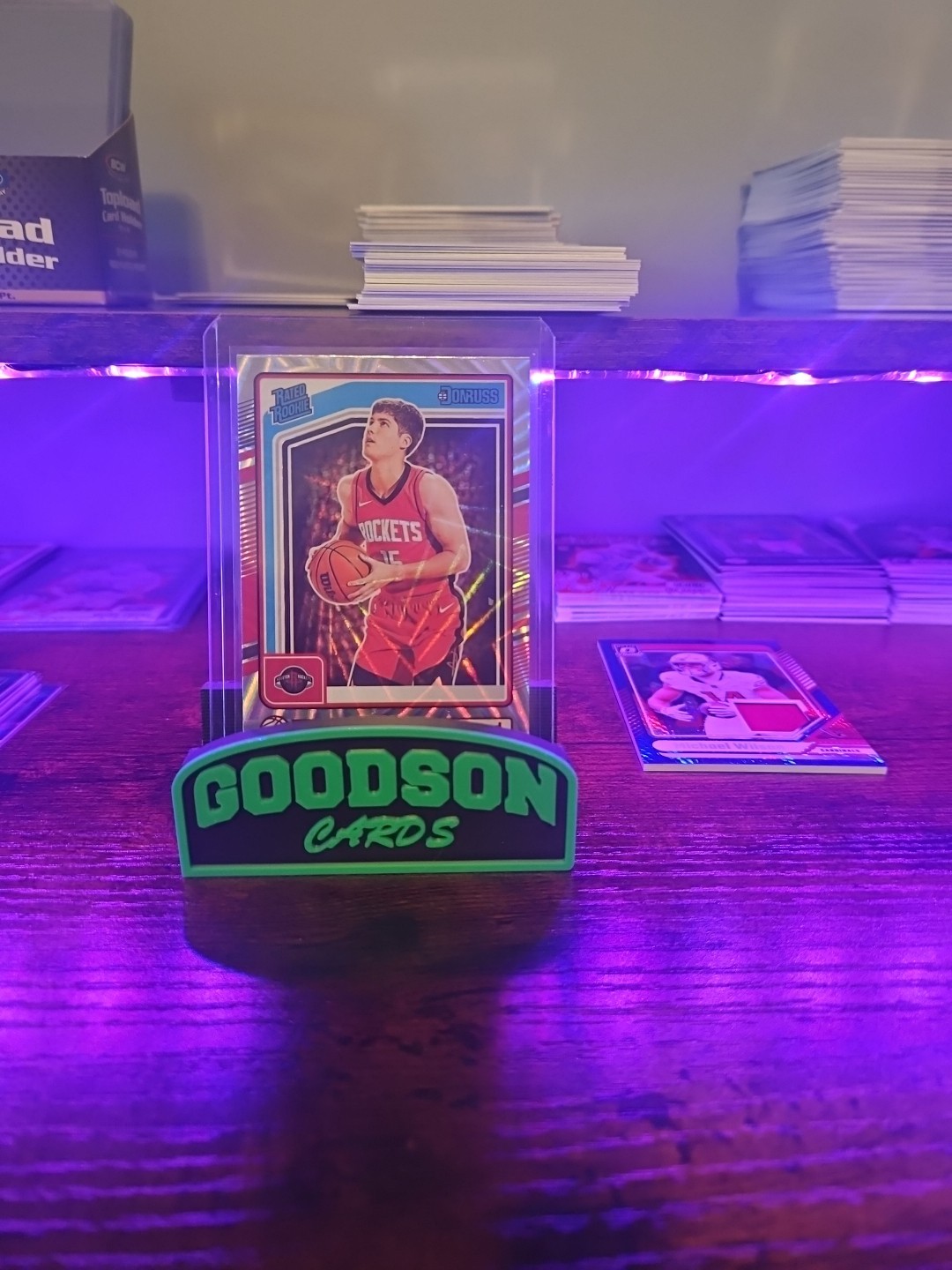 2024-25 Panini Donruss Basketball REED SHEPPARD Wedge Parallel #202